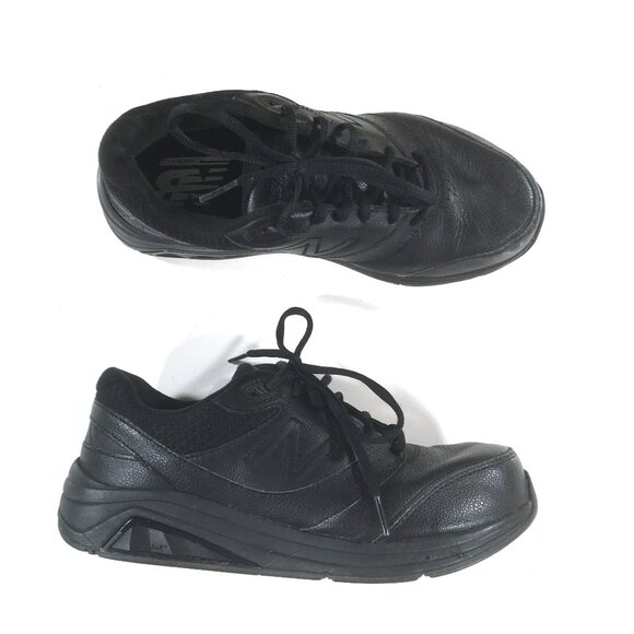 New Balance 928v2 Lace Up Walking Shoes Womens Size 8.5 D Wide Black WW928BK2 - Picture 1 of 9